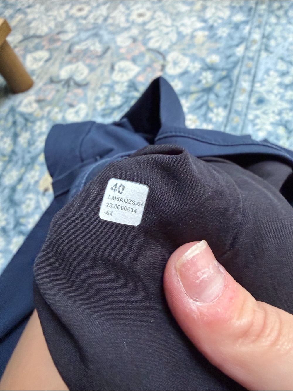 Lululemon ABC Pant Slim Fit 5 Pocket Pant 34L Warpstreme True Navy smart casual - Picture 3 of 6